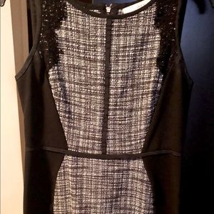 Super cute Loft hatch weave dress